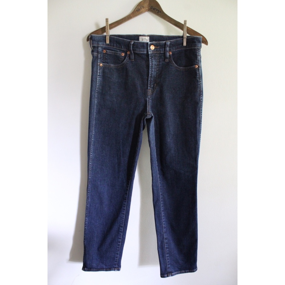 J. Crew Vintage Straight Denim Jeans 29 8 Preowned
